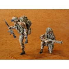 1/35 US Airborne Part III (UH-60 Crew) (2 Figures)