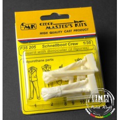 1/35 WWII German Schnellboot Crew - Guard with Binoculars (2pcs)