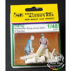 1/48 WWI German Richthofen Flying Circus (2 resin figures)