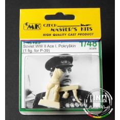 1/48 WWII Soviet Ace I. Pokryskin (1 resin figure for P-39) 