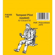 1/48 Tempest Pilot (seated)