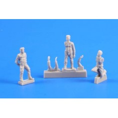 1/72 Czechoslovak Pilot (1 figures) and Mechanic (2 figures) for MiG-15