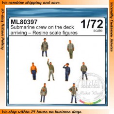 1/72 Submarine Crew On The Deck (Arriving)