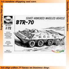 1/72 Soviet Armoured Wheeled Vehicle BTR-70 (Resin kit)