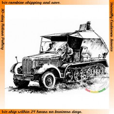 1/72 German SdKfz 7/3 Feuerleitpanzer (Resin kit)