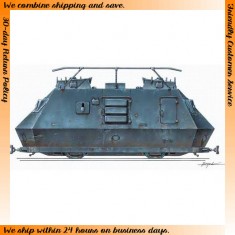 1/72 German Schienenpanzer Stayer K2670 (Resin kit)