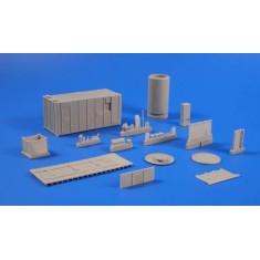 1/72 Gas Station Container (Full Resin kit)