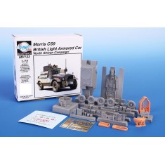 1/72 British Morris CS9 Light Armoured Car 'North African Campaign'