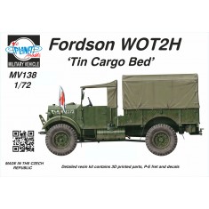 1/72 Fordson WOT2H (15CWT) Tin Cargo Bed