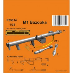 1/35 M1 Bazooka Recoilless Rocket Anti-tank Weapon