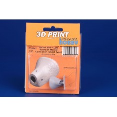 1/35 Hetzer Mid and Late Saukopf Mantlet Correction (Short Type) for Academy kits
