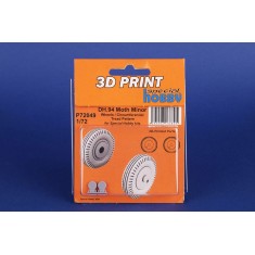 1/72 DH.94 Moth Minor Wheels (circumferential tread pattern) for Special Hobby kits