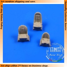 1/32 German Junkers Ju 88A Seats for Revell kit (3pcs)