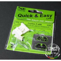 1/32 US Curtiss P-40E Instrument Panel w/Gun Sight for Hasegawa