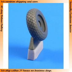 1/32 North-American P-51D Mustang Wheels(Oval Tread Pattern)for Dragon/Tamiya/Trumpeter