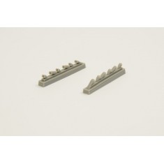 1/32 YAK-3 Exhausts for Special Hobby kit