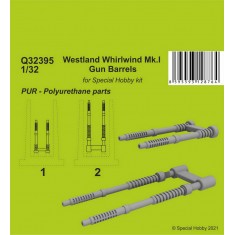 1/32 Westland Whirlwind Mk.I Gun Barrels for Special Hobby kits