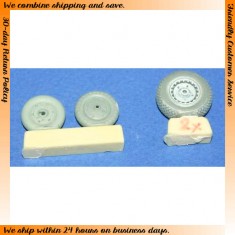 1/48 German Messerschmitt Me 262A/B Wheels for Tamiya kit
