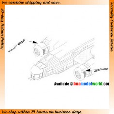 1/48 British Hawker Typhon Mk.I Exhaust Stacks for Hasegawa kit