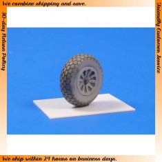 1/48 P-51D Mustang Wheels(Oval Tread Pattern)for Hasegawa/Revell/ HobbyBoss/Tamiya kit 