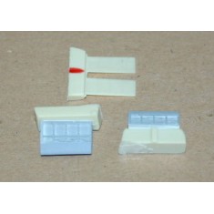 1/72 British Mosquito MK.IV/VI Oil Coolers for Hasegawa kit