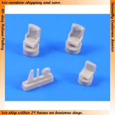 1/72 Consolidated B-24 Liberator Seats w/Harness for Hasegawa kit