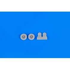 1/72 P-47D/M Thunderbolt - Wheels (Diamond Tread Pattern) set for any P47D/M