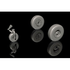 1/72 Tucano T.1 Wheels Set for Airfix kit
