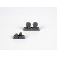 1/72 P-40 Wheels Block Tread for Special Hobby kit