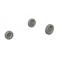 1/72 A-4A/ B/C(early) Skyhawk Wheels (early with spoke type hubs) for Fujimi kits