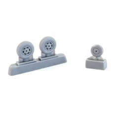 1/72 Vampire Mk.5/9/T.11 Mainwheels and Nosewheel for Special Hobby/Airfix kits