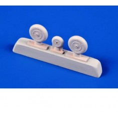 1/72 Heinkel He 162A Wheels for Dragon & other kits