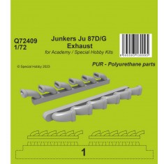 1/72 Junkers Ju 87D/G Exhaust for Academy/Special Hobby Kits