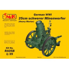 1/35 German WWI 25cm schwerer Minenwerfer / Heavy Mortar Full Resin kit