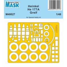 1/48 Heinkel He 177A 1/48 MASKS for Special Hobby kit
