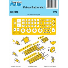 1/72 Fairey Battle Mk.I Masks for Special Hobby kits