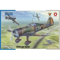 1/48 WWII Netherlands Fokker D.21 "Dutch and Dannish"