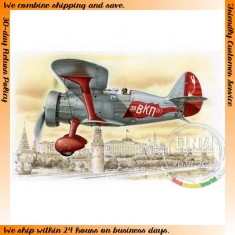 1/72 Russian Polikarpov I-15 "Red Star"