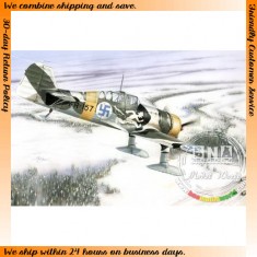 1/72 Finland Fokker D.XXI 4 Sarja "Wing with Slots"