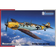 1/72 Messerschmitt Bf 109E-7Trop Braving Sand and Snow
