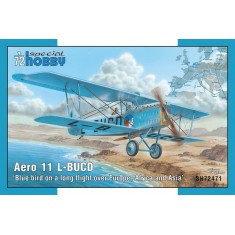 1/72 pre WWII Blue Bird on a Long Flight over Europe, Africa and Asia (Aero 11 L-BUCD)