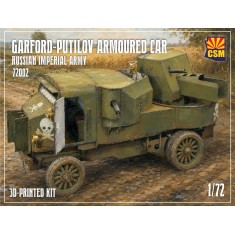 1/72 WWI Russian Garford-Putilov Armoured Car (3D Printed)