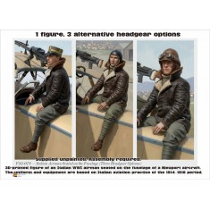 1/32 Italian Airman Seated on the Fuselage