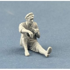 1/35 British Dispatch Rider Smoking Pipe