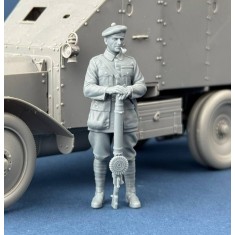 1/35 Black and Tan with Lewis Gun