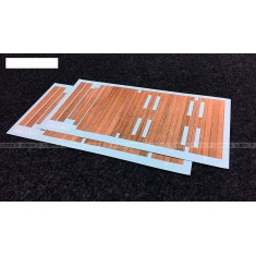 1/35 Railcar Deck Complete Wood Grain Decals for VK35A05