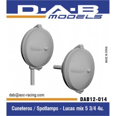 1/12 Lucas Mix 5.75in Spotlamps (8pcs)