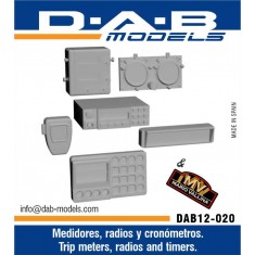 1/12 Trip Meters, Radios and Timers