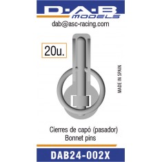 1/24 Bonnet Pins (20pcs)