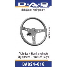 1/24 Classic Rally Steering Wheel E (3pcs)